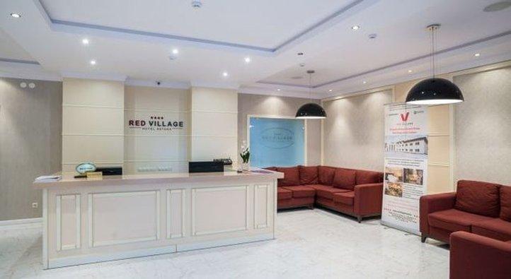 Red Village Hotel Astana Bagian luar foto