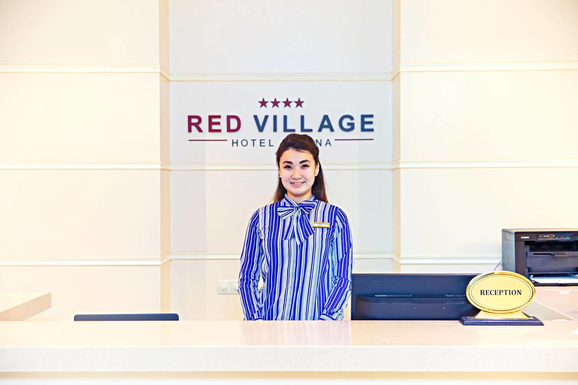 Red Village Hotel Astana Bagian luar foto