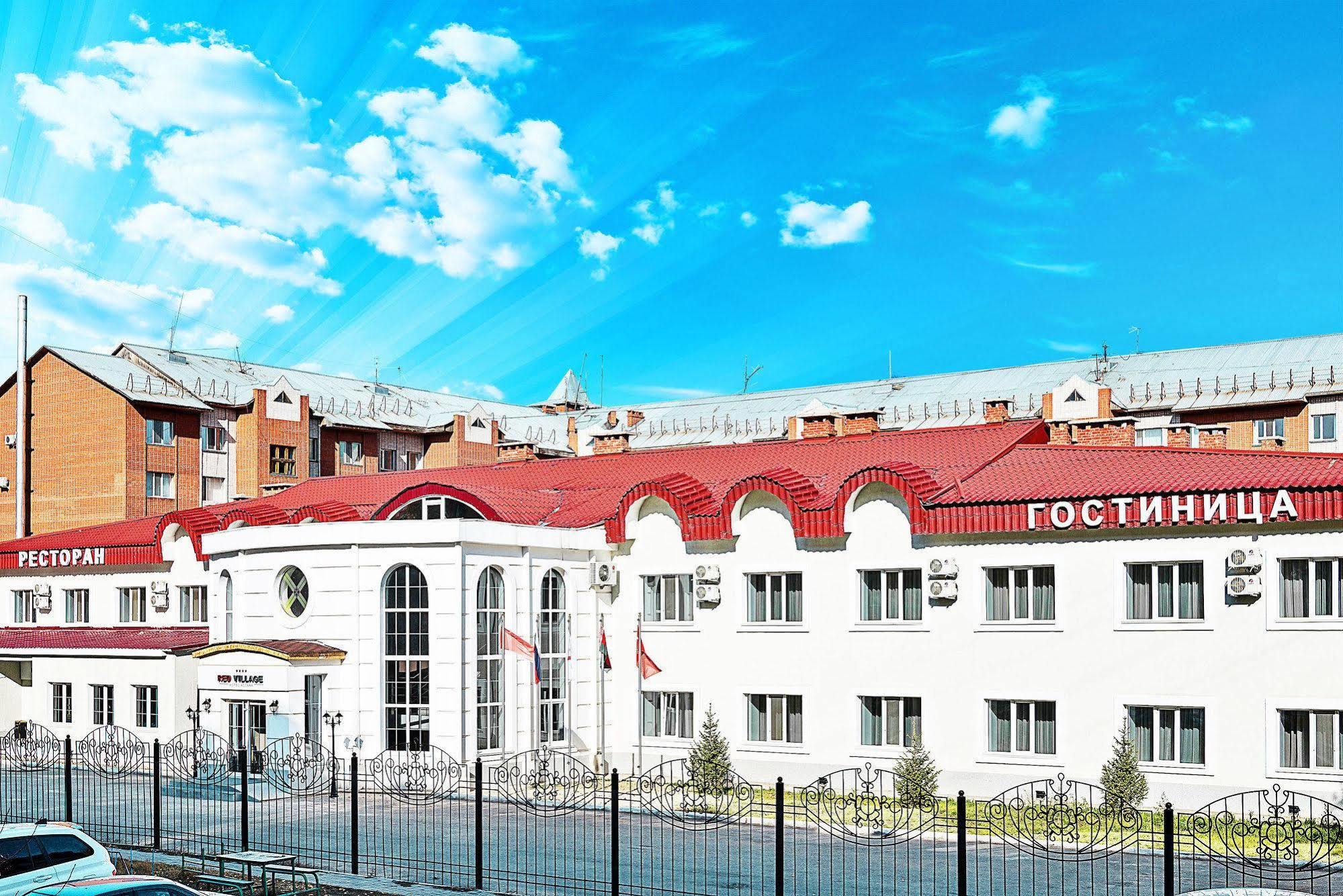 Red Village Hotel Astana Bagian luar foto
